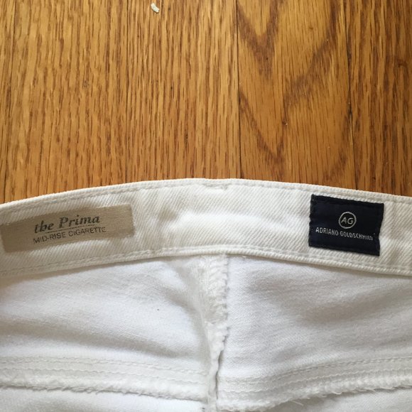 Adriano Goldschmied White Jeans the Prima - Picture 11 of 12